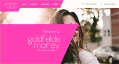 Desktop Screenshot of goldfieldsmoney.com.au